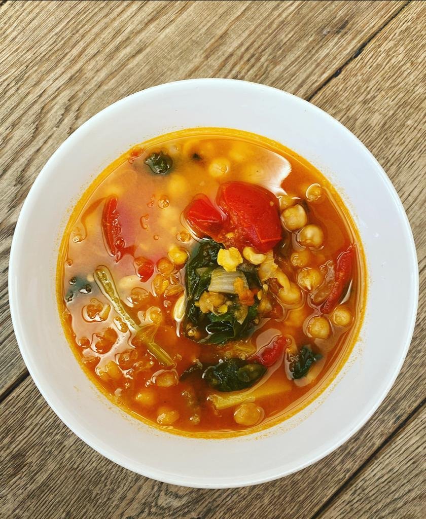 Greek style chickpea casserole